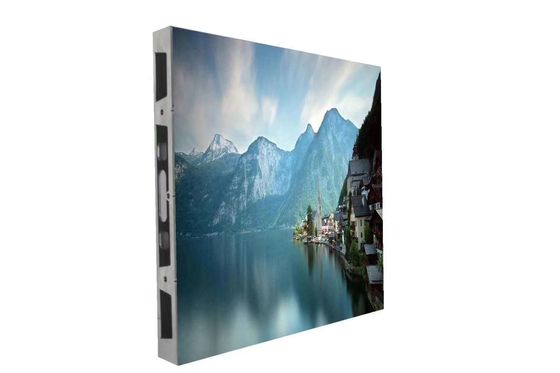 China Fijne LEIDENE van de Pixelhoogte P1.667 HD Vertoningsgrootte 480 mm x 480 mm-van het het Aluminiumkabinet van het Matrijzenafgietsel grafiet de Vertonings leverancier