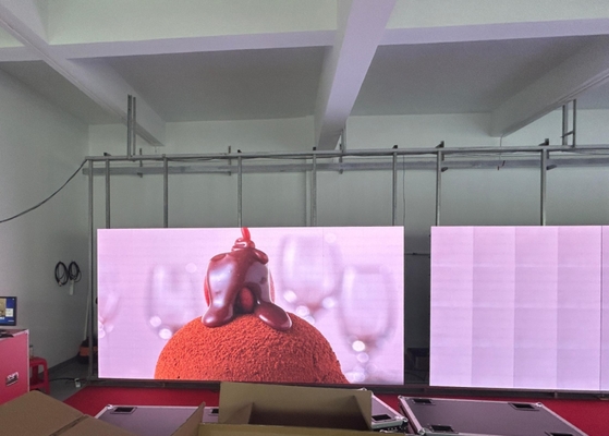 Outdoor Rental LED Display P4.81 Die-Casting Cabinet SMD 1921 Refresh Rate 8000-10000nits Voor het podium