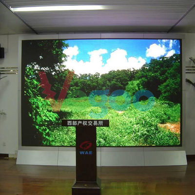 China Naadloze Binnen Volledige de Kleuren LEIDENE van P7.62 Vertoning, Afstandsbediening Videomuur Geleide Vertoning leverancier
