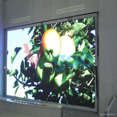 P4 toont de Geleide Videomuur Binnen Reclame LEIDENE Vertoning voor TV/Theater