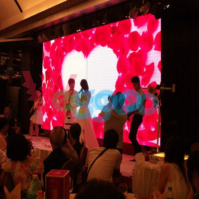 Buiten P4.8mm 576x576mm Huur Led Display Screen Hub Board Hoog licht 8000Hz voor het podium