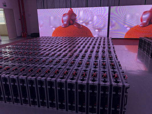 De huur leidde het Schermvertoning voor de openlucht Videomuur van P4.81 met SMD 2121 1100cd/㎡
