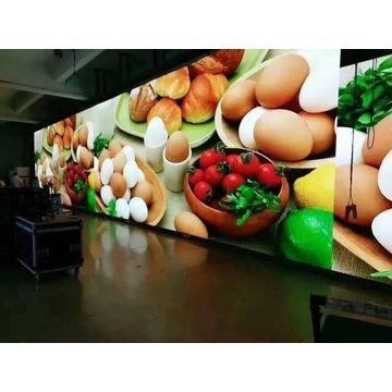 fijne van de LEIDENE van de pixelhoogte 0.9mm huur grootte 240 x 240 Vernieuwingsfrequentie 3840 Kabinetformaat 480x480 vertoningsmodule