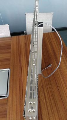 Van de hoge Helderheids Transparante LEIDENE Kabinet 500*1000mm Vertonings Flexibel Installatie