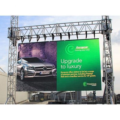 Buiten P4.8mm 576x576mm Huur Led Display Screen Hub Board Hoog licht 8000Hz voor het podium