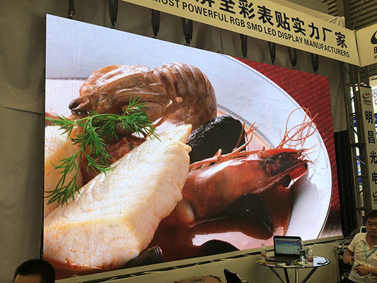 P2 Small Pitch LED Display 512x512 Cabinet 3840Hz SMD-scherm voor reclame binnen