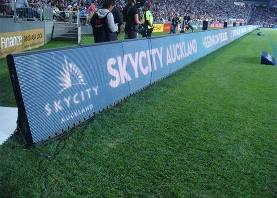 LEIDENE van de het Basketbalp10 100m Openlucht Volledige Kleur van de perimetervoetbal Vertoning