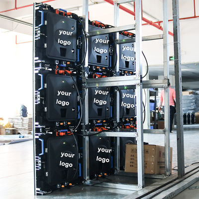 Het Aluminium die van het matrijzenafgietsel de Huur LEIDENE van P4 6000cd/㎡ Vertoning adverteren