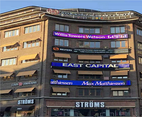 Hoge helderheid Waterdicht Outdoor Led Advertising Billboard voor OOH Advertising