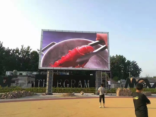 Hoog waterdicht OOH-advertentie-LED-scherm met RGB-LED en op maat gemaakte panelen