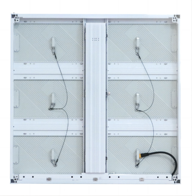 P10 Buiten LED-scherm 960X960mm Aluminiumkast SMD3535 Helderheid 6500CD/m2 Energiebesparing